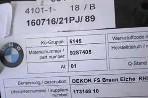 BMW i3 Ramka schowka deski rozdzielczej 9287405