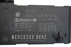 Mercedes-Benz S C217 Unité de commande / module de hayon A2229006008