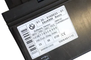 BMW 6 E63 E64 Modulo di controllo del corpo centrale 9168833