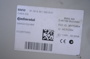 BMW 6 F12 F13 CAS-ohjainlaite/moduuli 9301522