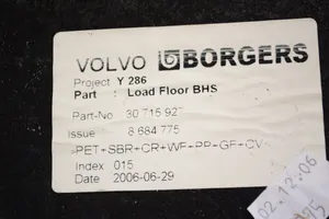 Volvo S80 Wykładzina bagażnika 30715927