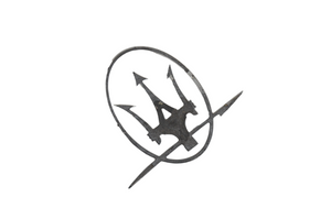 Maserati Ghibli Logo, emblème, badge 