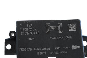 Citroen C4 III e-C4 Centralina/modulo sensori di parcheggio PDC 9838793780