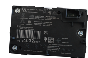 Citroen C4 III e-C4 Modulo di ricarica wireless 981340328002