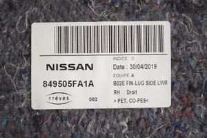 Nissan Micra K14 Rivestimento pannello laterale del bagagliaio/baule 849505FA1A