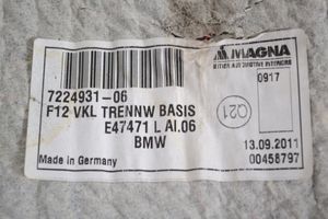 BMW 6 F12 F13 Vararenkaan osion verhoilu 7224931