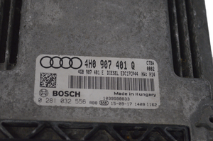 Audi A8 S8 D4 4H Moottorin ohjainlaite/moduuli 4H0907401Q