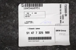 BMW 4 F32 F33 Garniture latérale de console centrale arrière 51477325988