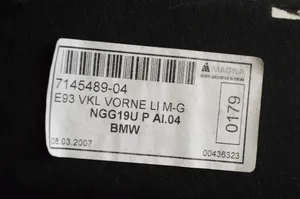 BMW 3 E92 E93 Keskikonsolin takasivuverhoilu 7145489