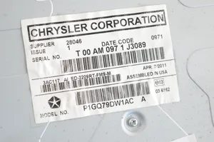 Chrysler Grand Voyager V Monitori/näyttö/pieni näyttö P1GQ79DW1AC