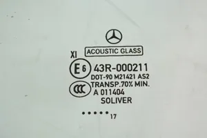 Mercedes-Benz GLC X253 C253 Etuoven ikkunalasi, neliovinen malli A2537258300