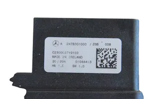Mercedes-Benz CLA C118 X118 Sähköinen ohjaamon lämmittimen säteilylämmitin A2478301000