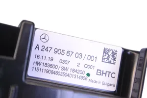 Mercedes-Benz A W177 Interruttore ventola abitacolo A2479056703