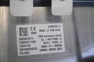 BMW 4 F32 F33 Poduszka powietrzna Airbag pasażera 34089354