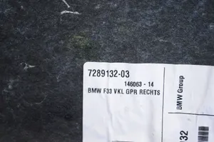 BMW 4 F32 F33 Osłona tylna tunelu środkowego 7289132