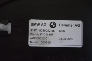 BMW 5 F10 F11 Listwa progowa tylna 8050052