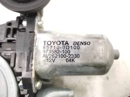 Toyota Auris 150 Mechanizm podnoszenia szyby tylnej bez silnika 857100D100