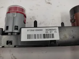 Fiat 500X Hazard light switch 735610909