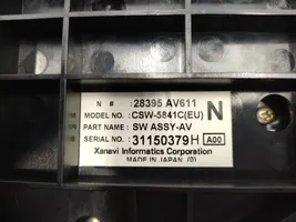 Nissan Primera Interrupteur / bouton multifonctionnel 28395AV611