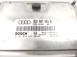 Audi A4 Allroad Unité de commande, module ECU de moteur 8E0907401B