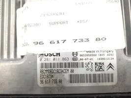 Citroen C4 Aircross Motora vadības bloka ECU 9661773380