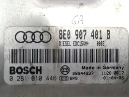 Audi A4 Allroad Unité de commande, module ECU de moteur 8E0907401B