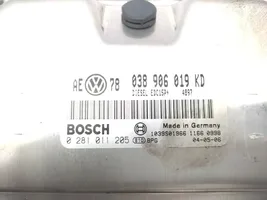 Volkswagen Passat Alltrack Centralina/modulo motore ECU 038906019KD