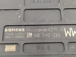 Opel Kadett E Motorsteuergerät ECU 90340026