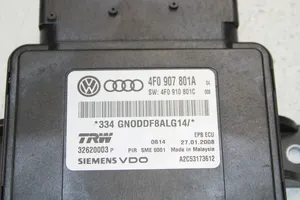 Audi A6 S6 C6 4F Rankinio stabdžio valdymo blokas 4F0907801A