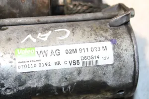 Volkswagen Tiguan Starter motor 02M911023M