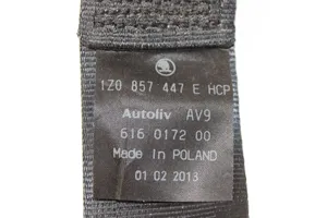 Skoda Octavia Mk2 (1Z) Cintura di sicurezza posteriore 1Z0857447E