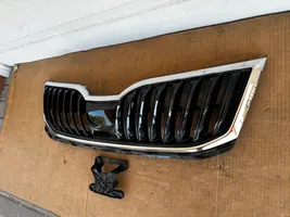 Skoda Octavia Mk3 (5E) Maskownica / Grill / Atrapa górna chłodnicy 5E0853553C