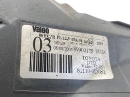 Toyota Yaris Scheinwerfer 89900175