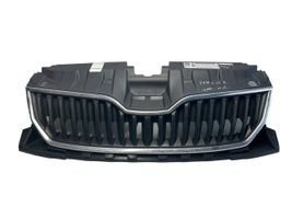 Skoda Fabia Mk3 (NJ) Grille calandre supérieure de pare-chocs avant 6V0853653