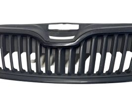 Skoda Rapid (NH) Grille calandre supérieure de pare-chocs avant 5JA853668