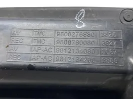 Peugeot 508 Välijäähdyttimen ilmanohjauksen ilmakanava 9808276880