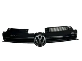 Volkswagen Golf VI Griglia superiore del radiatore paraurti anteriore 1K9853653A