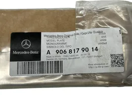 Mercedes-Benz Sprinter W906 Logo, sigle, emblème de porte arrière A9068179014