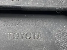 Toyota Avensis T270 Grille inférieure de pare-chocs avant 5311205100