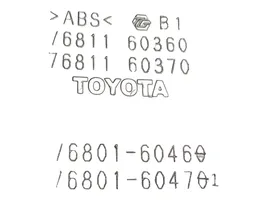Toyota Land Cruiser (J150) Rivestimento portellone 7681160360