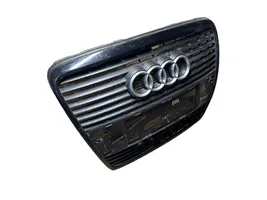 Audi A6 S6 C6 4F Grille calandre supérieure de pare-chocs avant 4F0853651