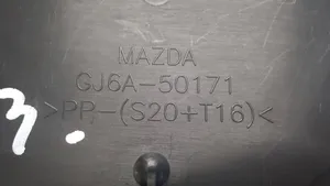 Mazda 6 Rekisterikilven kehys/pidike GJ6A50171