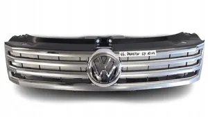 Volkswagen Phaeton Etupuskurin ylempi jäähdytinsäleikkö 3DO853653F
