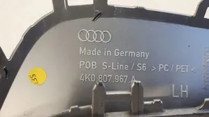 Audi A6 S6 C8 4K Zierleiste Stoßstange Stoßfänger vorne 4K0807967