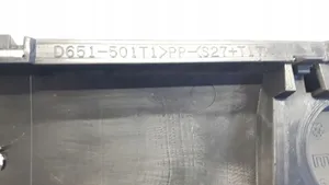 Mazda 2 Grille inférieure de pare-chocs avant D651501T1
