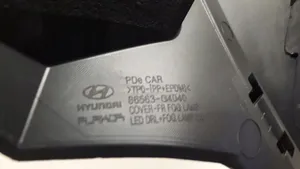 Hyundai i30 Mascherina inferiore del paraurti anteriore 