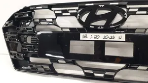 Hyundai i20 (BC3 BI3) Grille calandre supérieure de pare-chocs avant 86351C0000