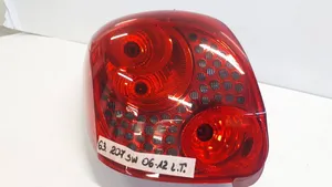 Peugeot 207 Lampa tylna 9680158080