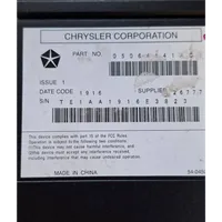 Chrysler Sebring (JS) Moduł / Sterownik dziku audio HiFi 05064141AC