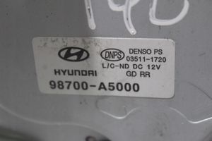 Hyundai i30 Moteur d'essuie-glace arrière 98700A5000